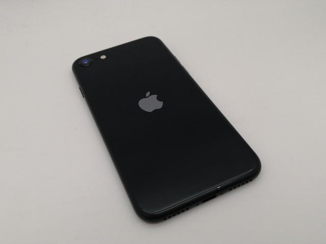 【中古】Apple 楽天モバイル 【SIMフリー】 iPhone SE（第3世代） 64GB ミッドナイト MMYC3J/A【なんば】保証期間１ヶ月【ランクA】