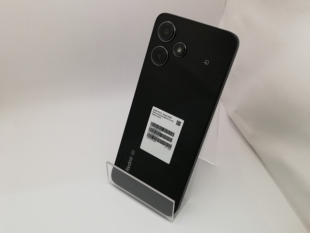 【中古】Xiaomi au 【SIMフリー】 Redmi 12 5G 4GB 128GB ミッドナイトブラック XIG03【秋葉3号】保証期間１ヶ月【ランクA】