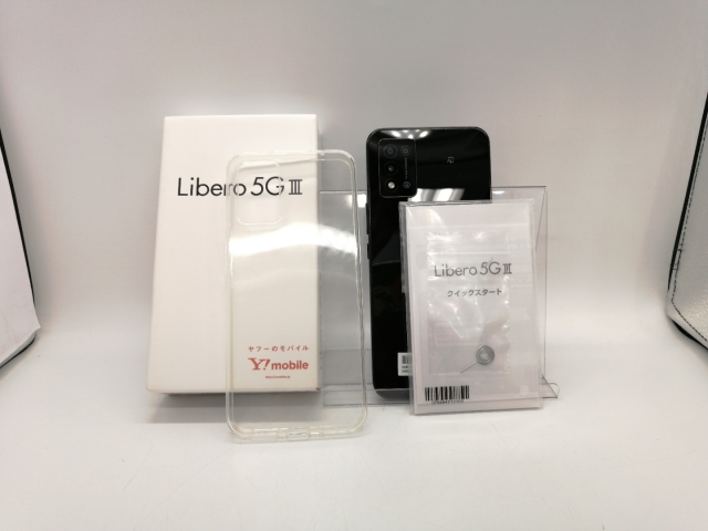 【中古】ZTE ymobile 【SIMフリー】 Libero 5G III 4GB 64GB ブラック A202ZT【大宮東口】保証期間１ヶ月【ランクA】_7