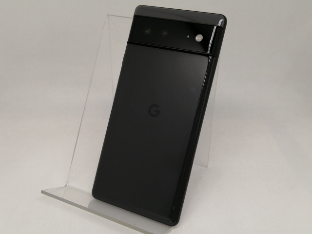 【中古】Google au 【SIM無償性】 Pixel 6 ストーミーブラック 8GB 128GB GR1YH【日本橋3】言いはなつ継続期間１ヶ月【位置づけるB】