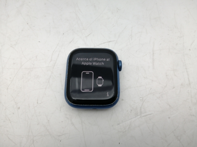 【中古】Apple Apple Watch Series7 41mm GPS ブルーアルミニウムケース (バンド無し)【秋葉5号】保証期間１ヶ月【ランクC】