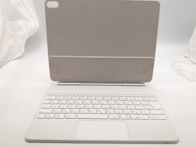 【中古】Apple Magic Keyboard 日本語(JIS) ホワイト iPad Air 13インチ(第1/第2世代)用 MDFW4J/A【ECセンター】保証期間１週間