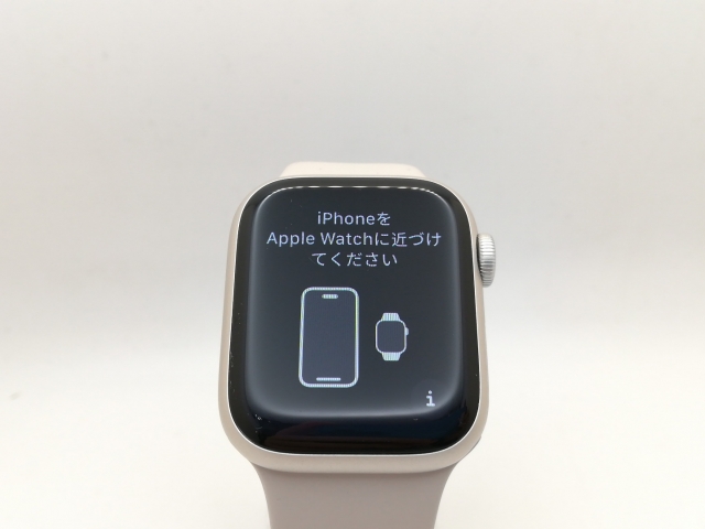 極美品 Apple Watch series7 41mm スターライト 2637 Apple 極美品 Apple Watch series7 41mm スターライト 2637 Apple