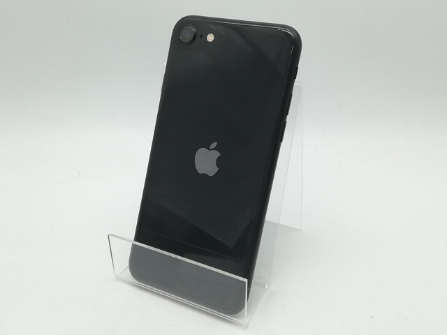 【中古】Apple SoftBank 【SIMロック解除済み】 iPhone SE（第2世代） 64GB ブラック MHGP3J/A（後期型番）【柏】保証期間１ヶ月【ランクB】