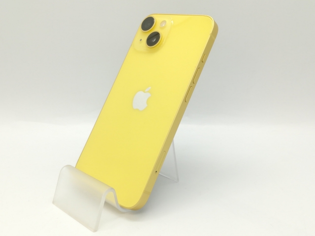【中古】Apple 国内版 【SIMフリー】 iPhone 14 256GB イエロー MR3R3J/A【福岡天神】保証期間１ヶ月【ランクA】