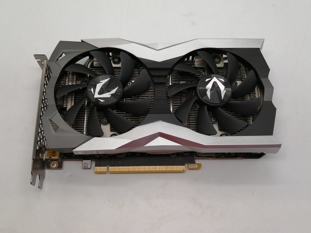 【中古】ZOTAC GAMING GeForce RTX 2060 Twin Fan(ZT-T20600F-10M) RTX2060/6GB(GDDR6)/PCI-E【大須アメ横】保証期間１週間の通販は 19,152円