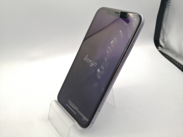 中古】Apple 国内版 【SIMフリー】 iPhone 11 64GB パープル MWLX2J/A 