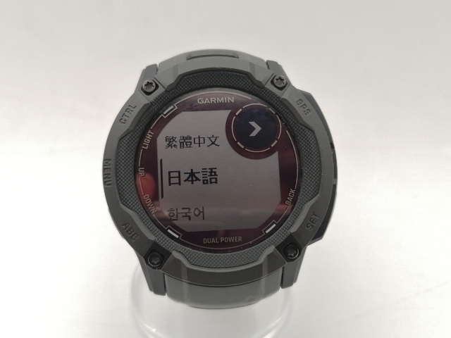 【中古】Garmin Instinct 2X Dual Power 010-02805-52 Moss【神保町】保証期間１ヶ月【ランクA】_1