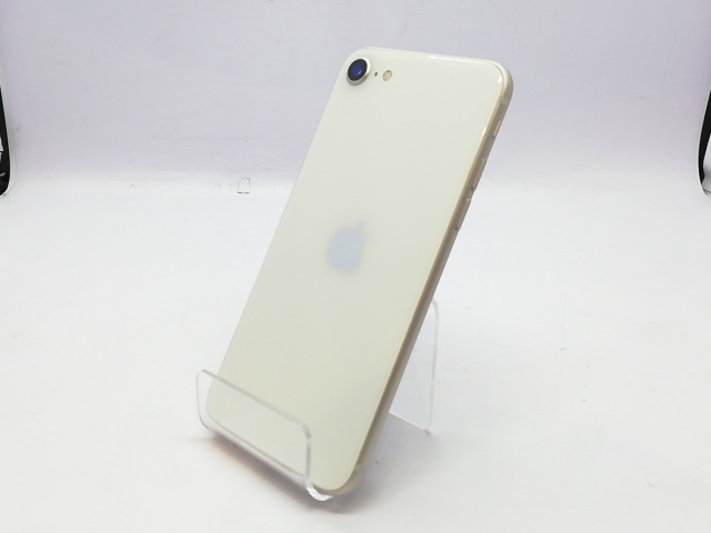 【中古】Apple 楽天モバイル 【SIMフリー】 iPhone SE（第3世代） 64GB スターライト MMYD3J/A【立川フロム中武】保証期間１ヶ月【ランクA】