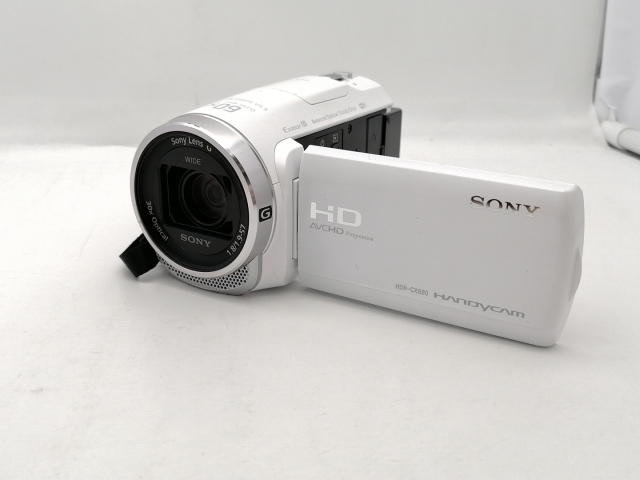 中古】SONY HDR-CX680(W) ホワイト【新宿2】保証期間1ヶ月 中古】SONY HDR-CX680(W) ホワイト【新宿2】保証期間1ヶ月