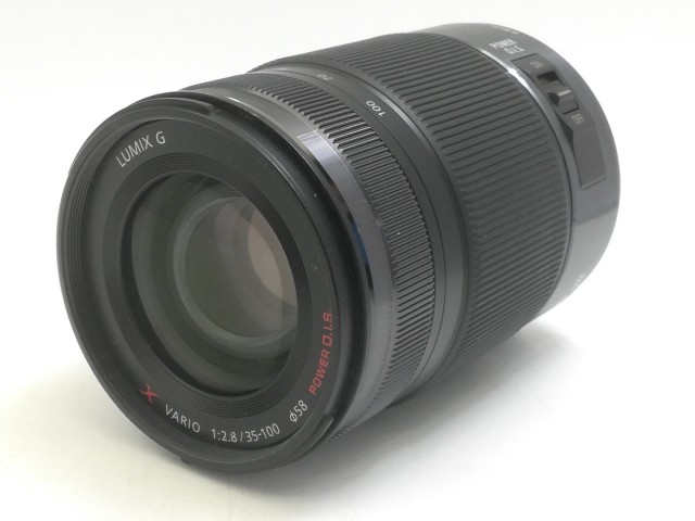【中古】Panasonic LUMIX G X VARIO 35-100mm/F2.8/POWER O.I.S. (H-HS35100)【高崎モントレー】保証期間1ヶ月【ランクB】の通販は
