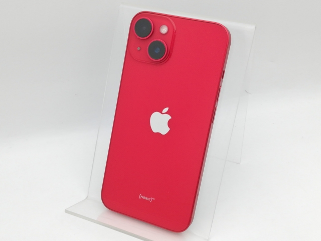 【中古】Apple docomo 【SIMフリー】 iPhone 14 256GB (PRODUCT)RED MPWG3J/A【中野】保証期間１ヶ月【ランクB】
