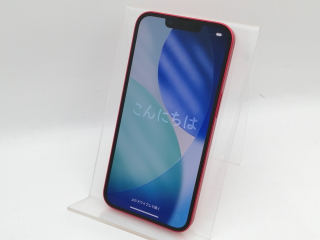 【中古】Apple docomo 【SIMフリー】 iPhone 14 256GB (PRODUCT)RED MPWG3J/A【中野】保証期間１ヶ月【ランクB】