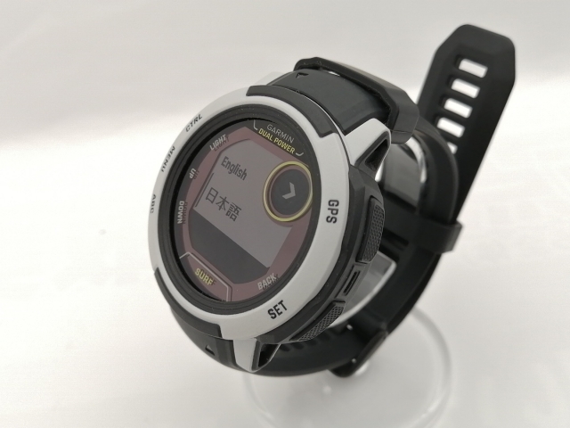 【中古】Garmin Instinct 2 Dual Power Surf Edition 010-02627-45【神保町】保証期間１ヶ月【ランクB】