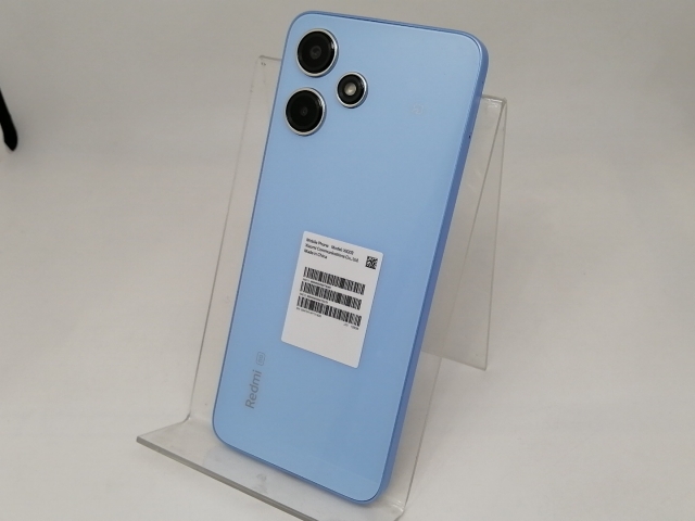 【中古】Xiaomi au 【SIMフリー】 Redmi 12 5G 4GB 128GB スカイブルー XIG03【日本橋3】保証期間１ヶ月【ランクA】