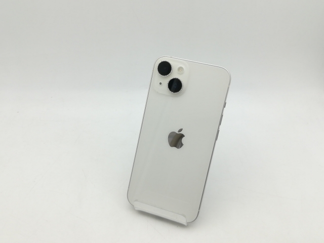 【中古】Apple 国内版 【SIMフリー】 iPhone 14 128GB スターライト MPUQ3J/A【神戸】保証期間１ヶ月【ランクB】