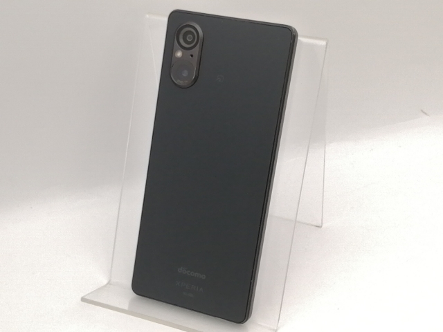 【中古】SONY docomo 【SIMフリー】 Xperia 5 V 8GB 128GB ブラック SO-53D【中野】保証期間１ヶ月【ランクC】