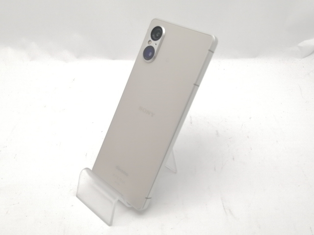 中古】SONY docomo 【SIMフリー】 Xperia 5 V 8GB 128GB プラチナ 