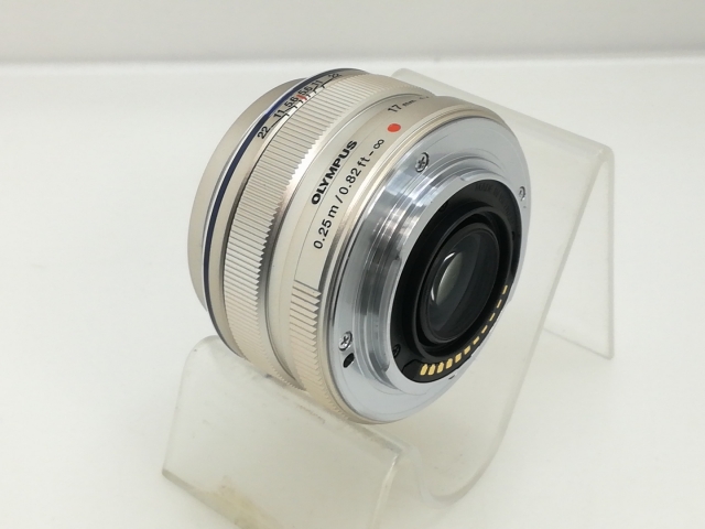 中古】 【並品】 オリンパス M.ZUIKO DIGITAL 17mm F1.8 シルバー 中古