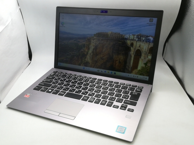 【中古】VAIO VAIO Pro PG VJPG11C11N 【i5-8250U 8G 256G(SSD) WiFi5 13LCD(1920x1080) Win11P】【大阪堂島】保証期間１ヶ月【ランクB】の通販は中古ノートパソコン