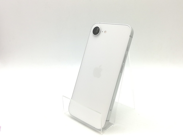 【中古】Apple au 【SIMフリー】 iPhone 16e 256GB ホワイト MD1W4J/A【熊本】保証期間１ヶ月【ランクA】