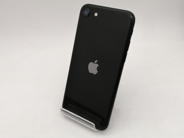【中古】Apple iPhone SE（第2世代） 128GB ブラック （国内版SIMロックフリー） MHGT3J/A（後期型番）【なんば】保証期間１ヶ月【ランクB】