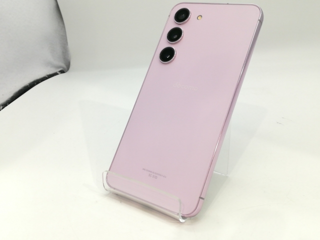 中古】SAMSUNG docomo 【SIMフリー】 Galaxy S23 ラベンダー 8GB 256GB