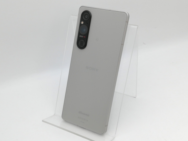 【中古】SONY docomo 【SIMフリー】 Xperia 1 V プラチナシルバー 12GB 256GB SO-51D【中野】保証期間１ヶ月【ランクB】