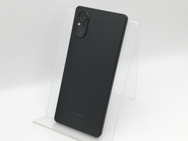 【中古】SONY docomo 【SIMフリー】 Xperia 5 V 8GB 128GB ブラック SO-53D【中野】保証期間１ヶ月【ランクB】