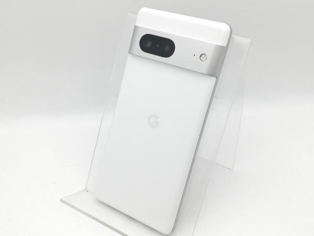 中古】Google 国内版 【SIMフリー】 Pixel 7 スノー 8GB 128GB G03Z5