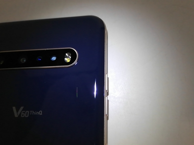 【中古】LG電子 SoftBank 【SIMロック解除済み】 LG V60 ThinQ 5G クラッシーブルー 8GB 128GB A001LG【鹿児島中町】保証期間１ヶ月【ランクB】_8