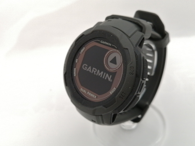 【中古】Garmin Instinct 2 Dual Power 010-02627-40 Graphite【神保町】保証期間１ヶ月【ランクB】