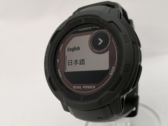 【中古】Garmin Instinct 2 Dual Power 010-02627-40 Graphite【神保町】保証期間１ヶ月【ランクB】_4