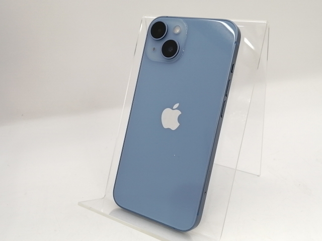【中古】Apple 楽天モバイル 【SIMフリー】 iPhone 14 128GB ブルー MPVJ3J/A【東池袋1丁目】保証期間１ヶ月【ランクB】
