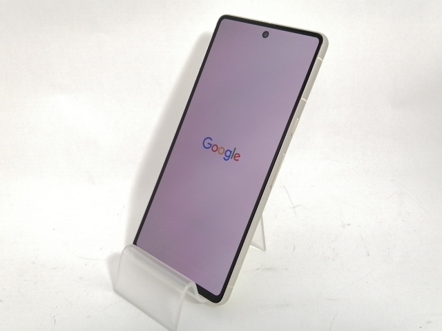 中古】Google au 【SIMフリー】 Pixel 7 スノー 8GB 128GB G03Z5