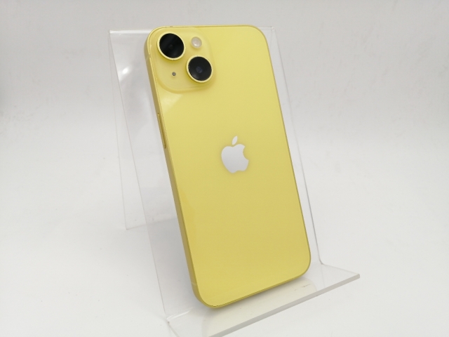 【中古】Apple 国内版 【SIMフリー】 iPhone 14 256GB イエロー MR3R3J/A【なんば】保証期間１ヶ月【ランクC】