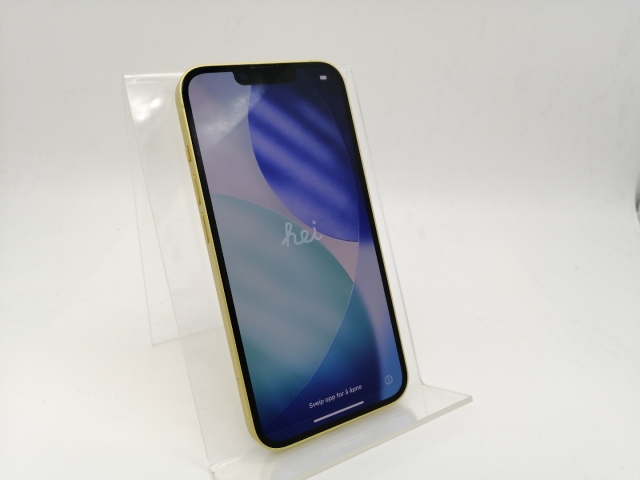 【中古】Apple 国内版 【SIMフリー】 iPhone 14 256GB イエロー MR3R3J/A【なんば】保証期間１ヶ月【ランクC】_1