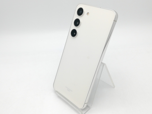 【中古】SAMSUNG au 【SIMフリー】 Galaxy S23 クリーム 8GB 256GB SCG19【鹿児島中町】保証期間１ヶ月【ランクB】