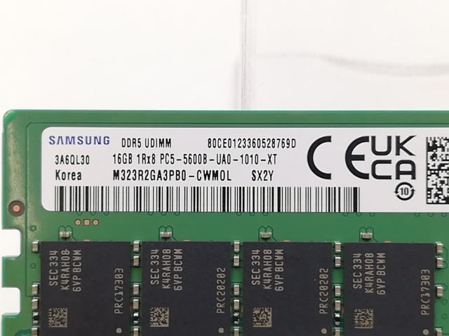 【中古】DDR5 16GB 2枚組（合計32GB） DDR5-5600(PC5-44800)【デスクトップPC用】【ECセンター】保証期間１週間_2
