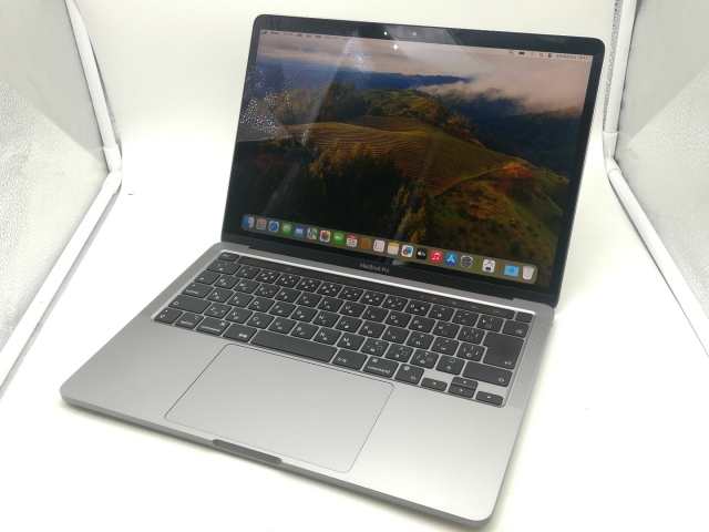 【中古】Apple MacBook Pro 13インチ M2(CPU:8C/GPU:10C) 8GB/512GB スペースグレイ MNEJ3J/A (M2・2022)【熊本】保証期間１ヶ月【ラン