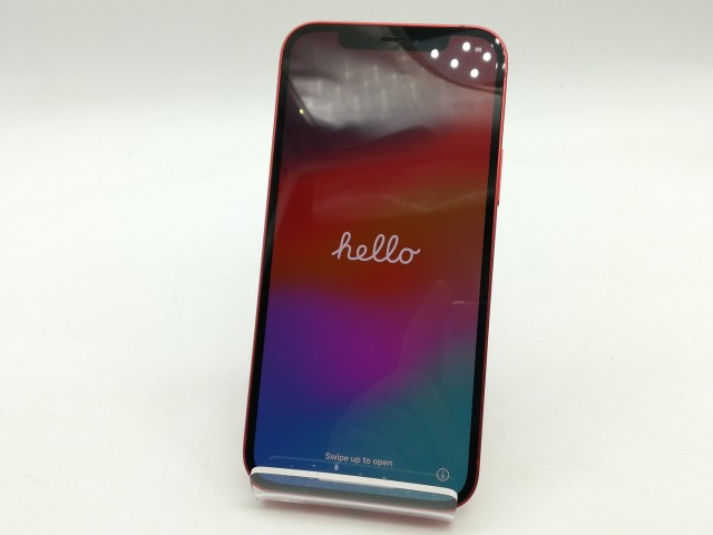 【中古】Apple docomo 【SIMロック解除済み】 iPhone 12 128GB (PRODUCT)RED MGHW3J/A【神保町】保証期間１ヶ月【ランクA】