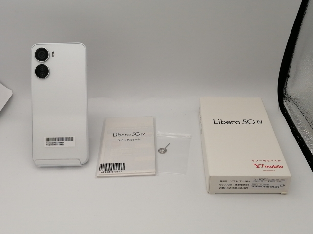 Libero 5G IV A302ZT[128GB] Y!mobile ブラック【安心保証】 中古
