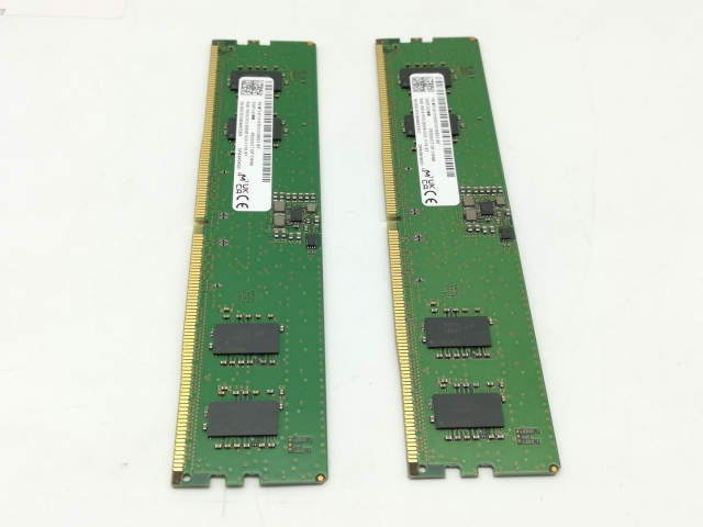 中古】DDR5 8GB 2枚組（合計16GB） DDR5-5600(PC5-44800 