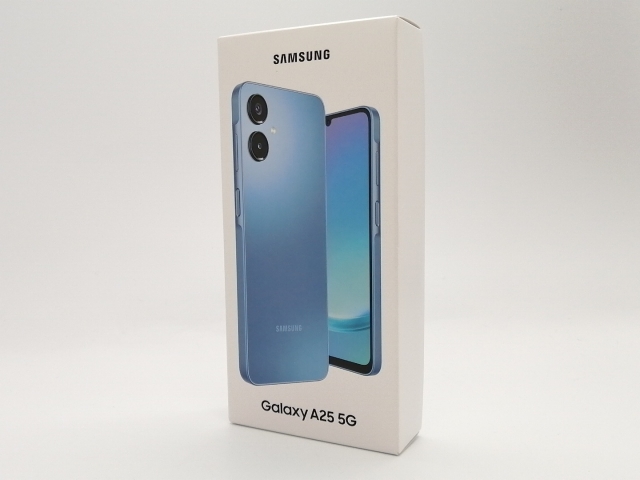 未使用】SAMSUNG au 【SIMフリー】 Galaxy A25 5G ブラック 4GB