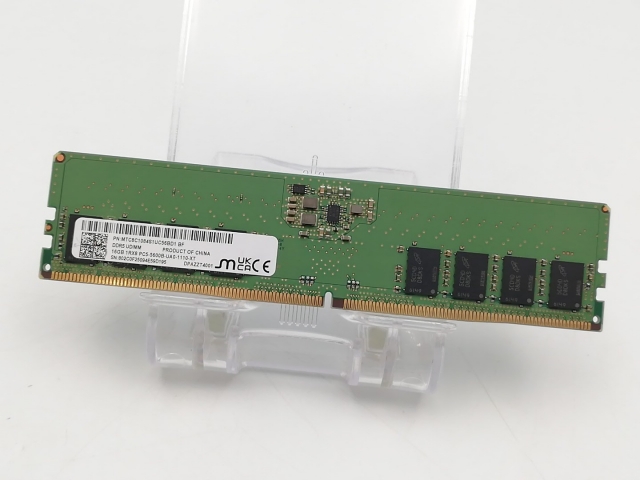 【中古】DDR5 16GB 2枚組（合計32GB） DDR5-5600(PC5-44800)【デスクトップPC用】【ECセンター】保証期間１週間