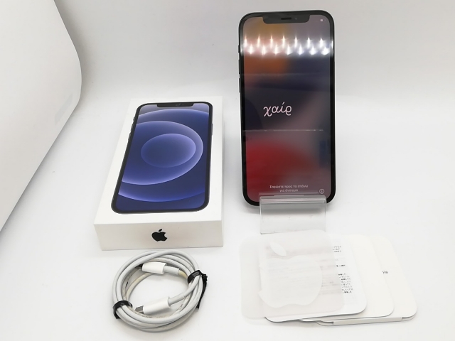 【中古】Apple docomo 【SIMロック解除済み】 iPhone 12 64GB ブラック MGHN3J/A【アリオ倉敷】保証期間１ヶ月【ランクA】_7