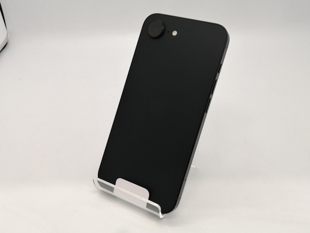 【未使用】【赤ロム保証あり】Apple ymobile 【SIMフリー】 iPhone 16e 128GB ブラック MD1Q4J/A【広島本通】保証期間３ヶ月_1
