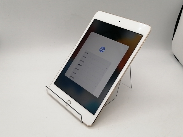【中古】Apple 【Wi-Fi】 iPad mini4（2015） 128GB ゴールド MK9Q2J/A【広島本通】保証期間１ヶ月【ランクA】_1