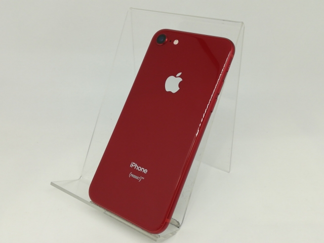 S級美品 iPhone8 64GB  Product Red SIMフリー Apple SIMフリー iPhone8 64GB 赤 [(PRODUCT)RED] MRRY2J/A 新品