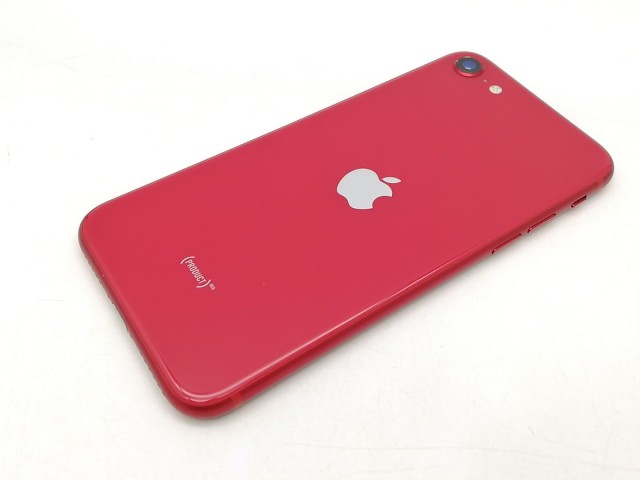 【中古】Apple UQmobile 【SIMロック解除済み】 iPhone SE（第2世代） 64GB (PRODUCT)RED MHGR3J/A（後期型番）【福岡天神】保証期間１ヶ